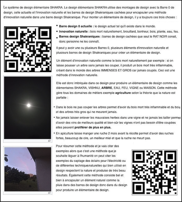 SHAKRA Explication Detaillee